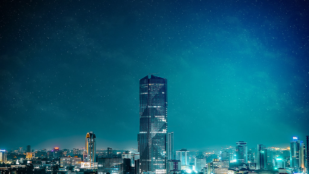 Addis Ababa in Night, Invest in Ethiopia
