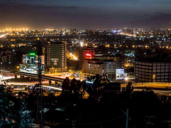 Addis Ababa in Night