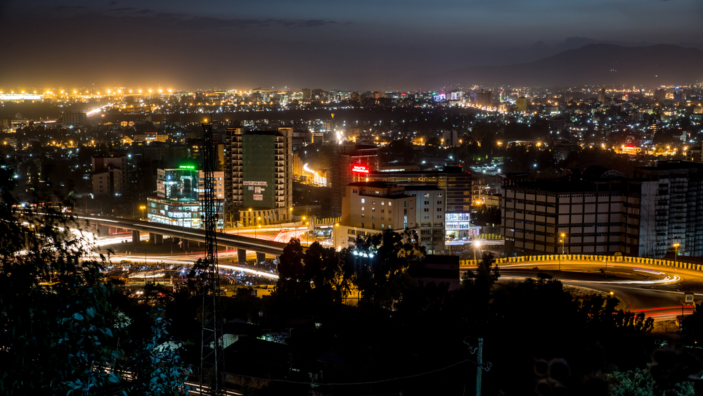 Addis Ababa in Night